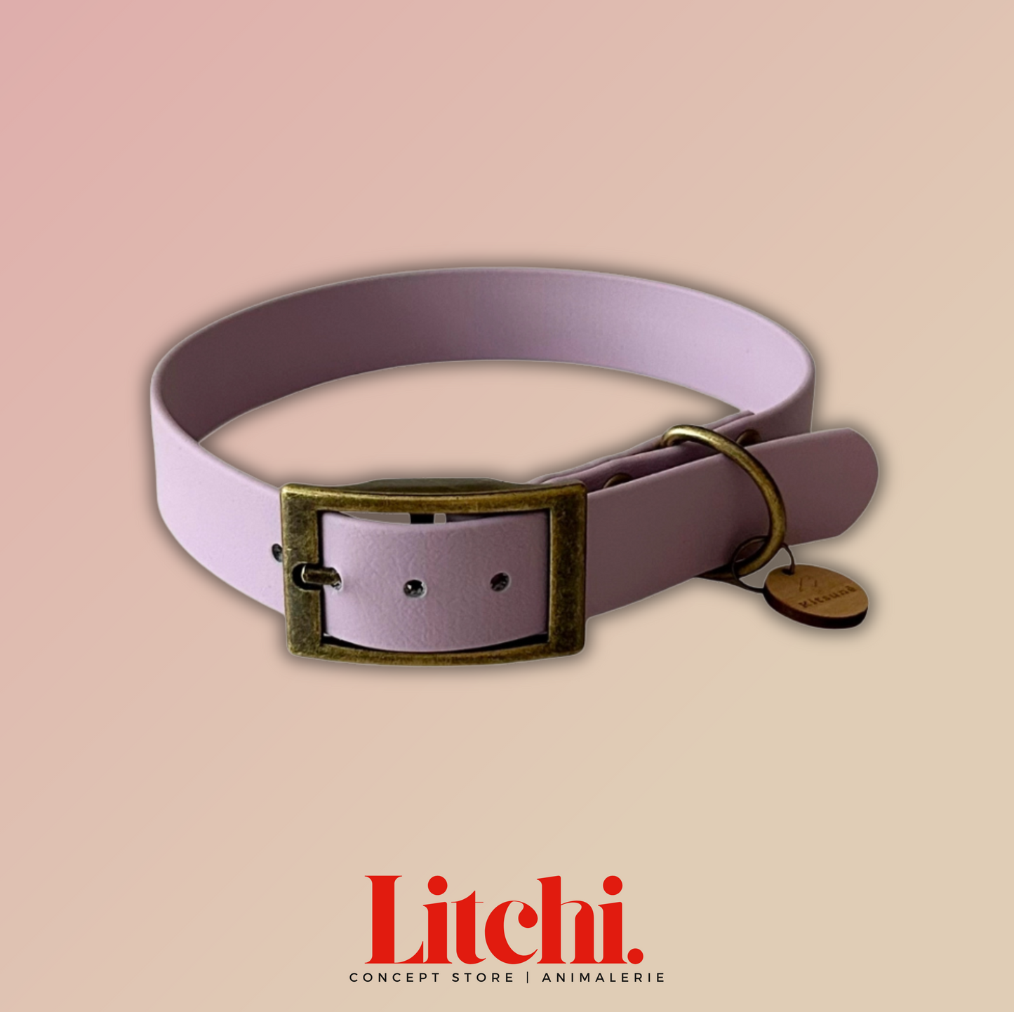 Collier BioThane® - Lilas