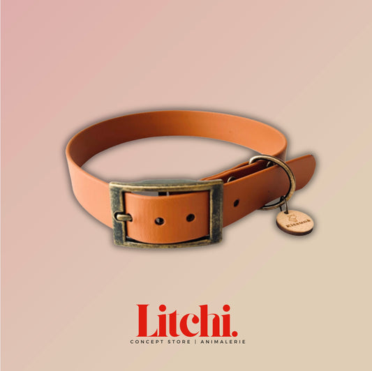 Collier BioThane® - Marron