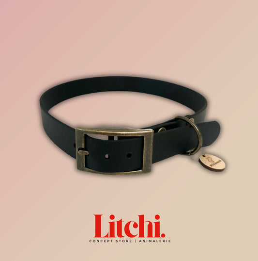 Collier BioThane® - Noir