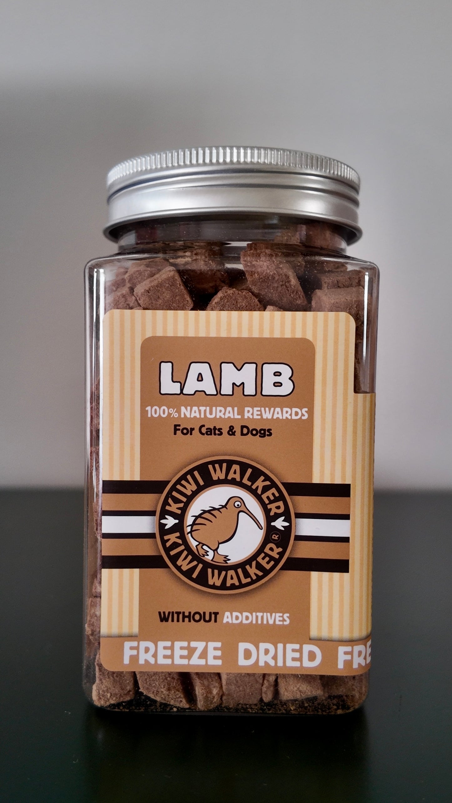 Friandises lyophilisées 100 % agneau pour chien et chat