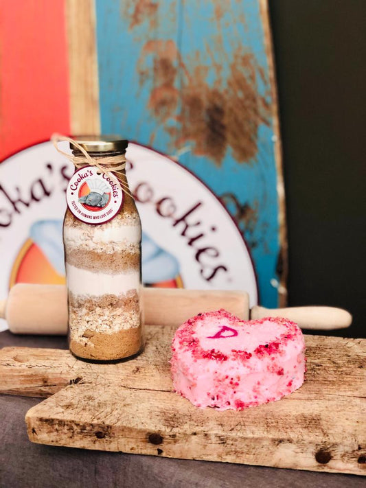 Gâteau en bouteille - Préparation de gâteau au poulet