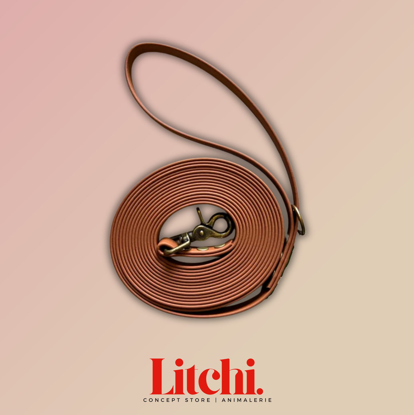 Longe en BioThane® - Marron
