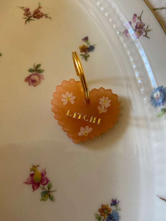 Médaille en résine - Marguerite