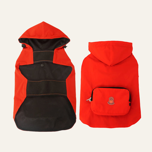 Poncho imperméable Goo-eez - Rouge