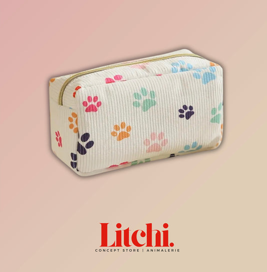 Trousse de toilette - Pattes de chiens