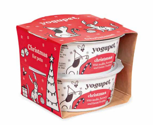 Yaourts sans lactose pour chien - Edition de Noël - Yogupet