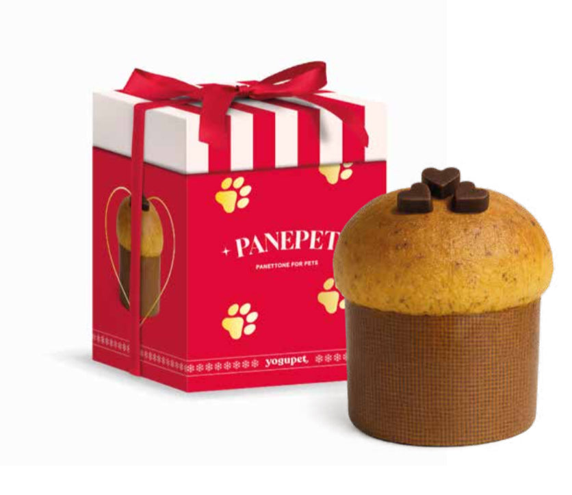 Gâteau de Noël pour chien - Panepet boite rouge - Yogupet