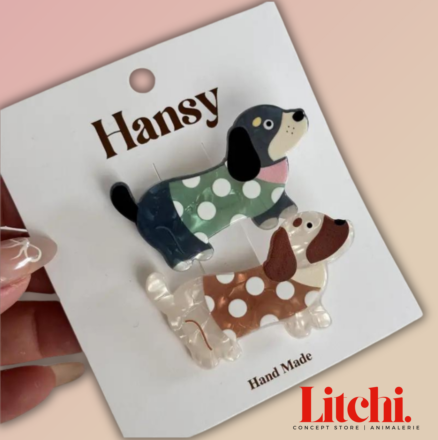 Barrettes petits chiens