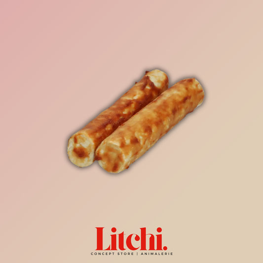 Bâtonnets à mâcher au collagène au poulet - Taille M