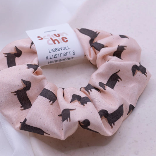 Chouchou motif Teckel