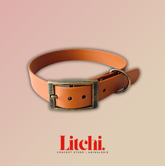 Collier BioThane® - Marron