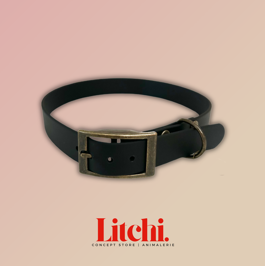 Collier BioThane® - Noir