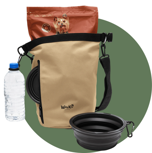 Croq’Vadrouille – Sac de voyage modulable pour chien | Randonnée & road trip - Wayko