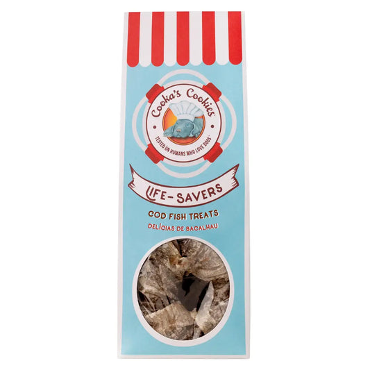 Donuts à Mâcher Naturels pour Chien – Morue (70g)
