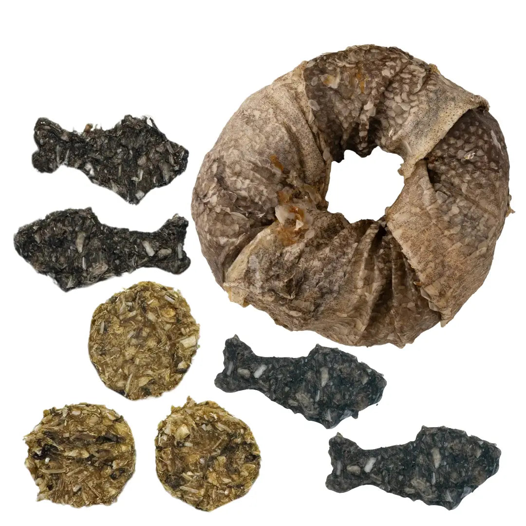 Donuts à Mâcher Naturels pour Chien – Morue (70g)