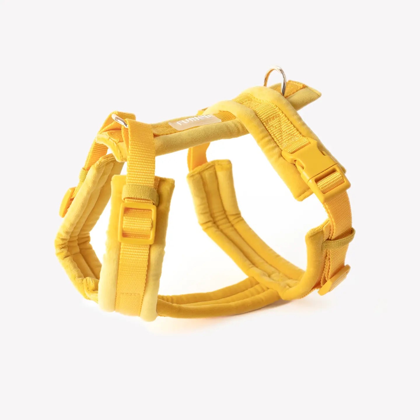 Harnais pour chiens en velours - Jaune - Furlou