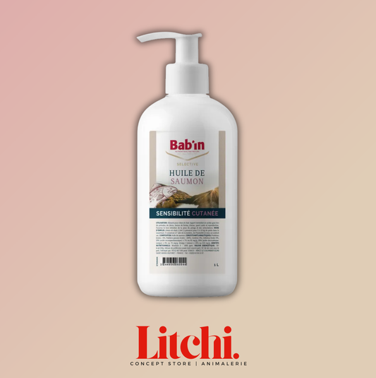 Huile de Saumon pour chien et chat