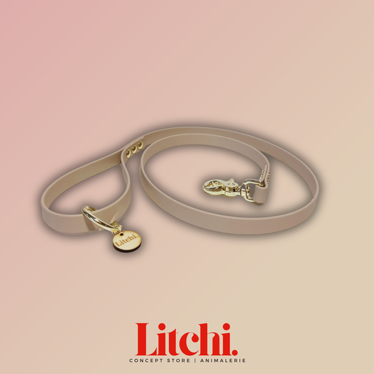 Laisse en BioThane® - 110cm - Beige