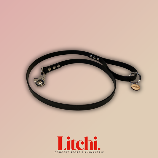 Laisse en BioThane® - 110cm - Noire