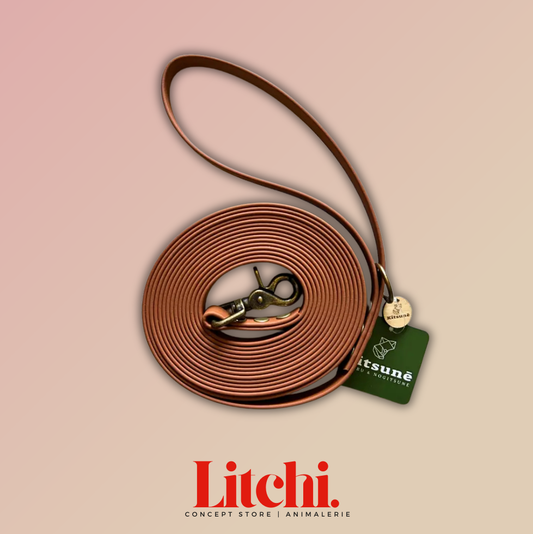 Longe en BioThane® - Marron