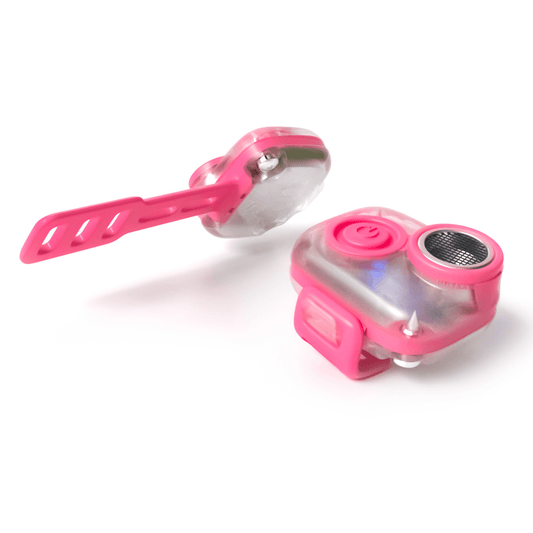 Soundshield™ MINI – Répulsif ultrasonique anti-tiques et anti-puces pour chien et chat (sans produits chimiques) - Rose