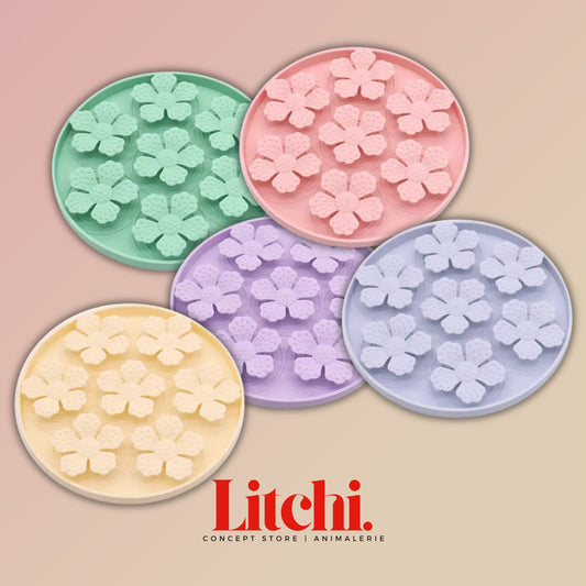 Tapis de léchage apaisant pour Chiens & Chats - Fleur Relaxante
