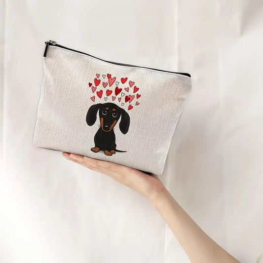 Trousse à motif Teckel