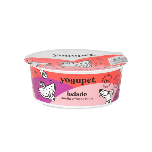 Crème glacée Yogupet - Pastèque, framboise & mûre