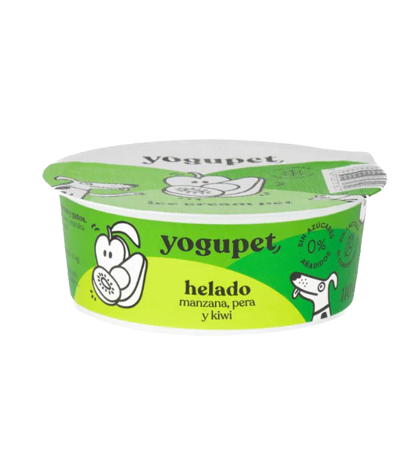 Crème glacée Yogupet - Pomme, poire & kiwi