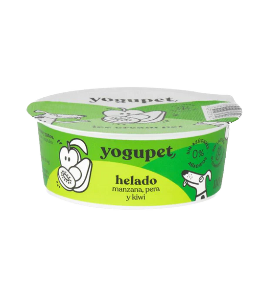 Crème glacée Yogupet - Pomme, poire & kiwi